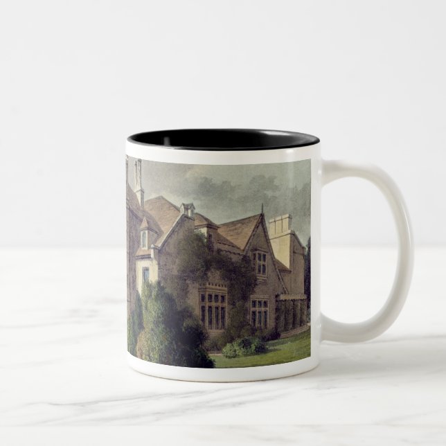 Endsleigh, from Ackermann's 'Repository of Arts', Two-Tone Coffee Mug (Right)