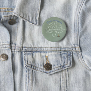 #EndTheStigma Korman Productions YouTube Channel  6 Cm Round Badge