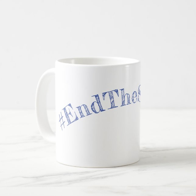 #EndTheStigma Korman Productions YouTube Channel  Coffee Mug (Front Left)