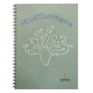 #EndTheStigma Korman Productions YouTube Channel  Notebook