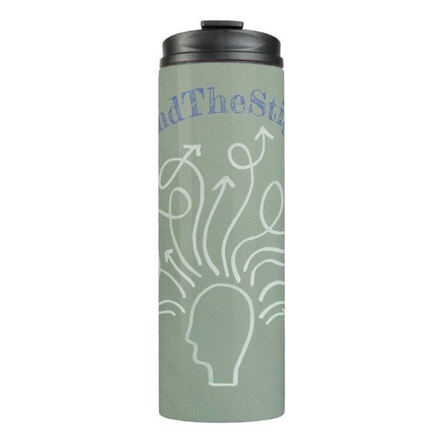 #EndTheStigma Korman Productions YouTube Channel  Thermal Tumbler (Front)