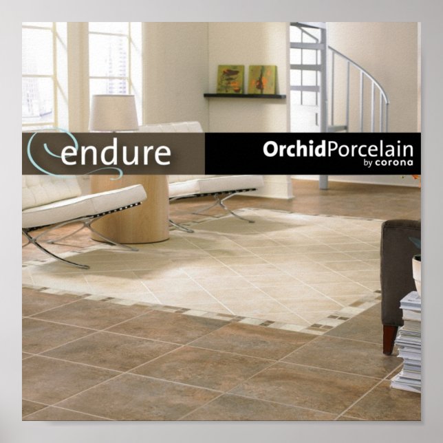 Endure Series 15"x15" Poster (Front)