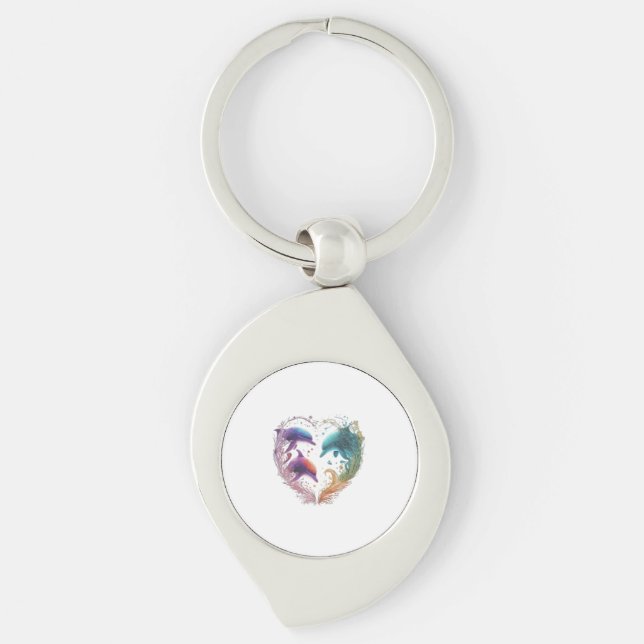 Enduring bond of love between sister and brother  key ring (Front)