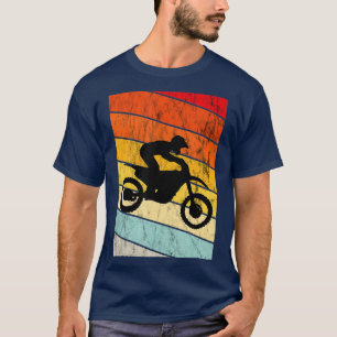 Enduro Motocross Dirt Bike Riders Vintage Retro T-Shirt