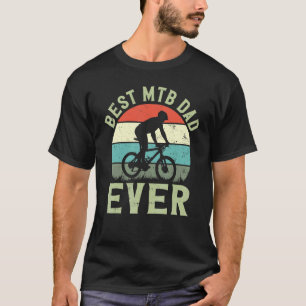 Enduro MTB Mountain Bike Riding Downhill Dad Fathe T-Shirt