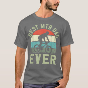Enduro MTB Mountain Bike Riding Downhill Dad Fathe T-Shirt