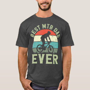 Enduro MTB Mountain Bike Riding Downhill Dad Fathe T-Shirt