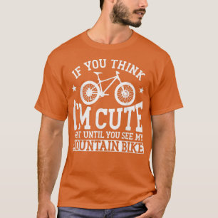 Enduro MTB Mountain Bike Riding Downhill Girl Vint T-Shirt