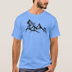 Enduro MTB Mountain Bike Riding Downhill Minimalis T-Shirt