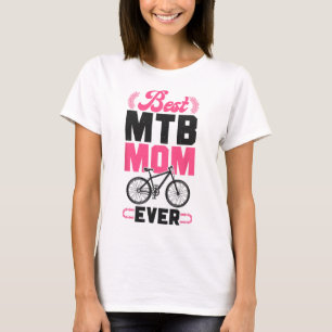 Enduro Mtb Mountain Bike Riding Downhill Mom Mothe T-Shirt