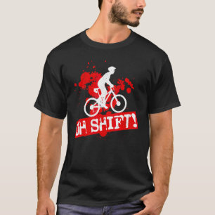 Enduro MTB Mountain Bike Riding Downhill Pun Vinta T-Shirt