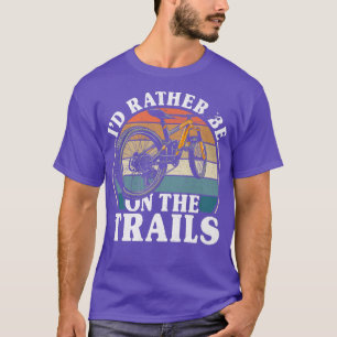 Enduro MTB Mountain Bike Riding Downhill Retro Vin T-Shirt