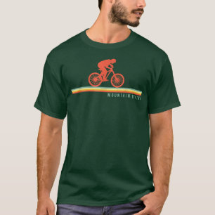 Enduro MTB Mountain Bike Riding Downhill Retro Vin T-Shirt