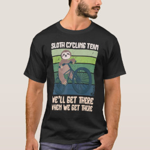 Enduro MTB Mountain Bike Riding Downhill Sloth Vin T-Shirt