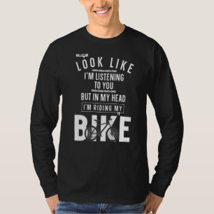 Enduro MTB Mountain Bike Riding Downhill Vintage I T-Shirt