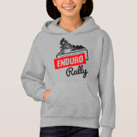 Enduro Rally Adventure Hoodie - Retro Dirt Bike