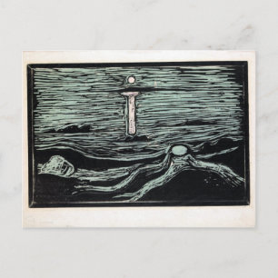 Endvard Munch Mystical Shore Postcard