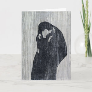 Endvard Munch The Kiss IV Postcard
