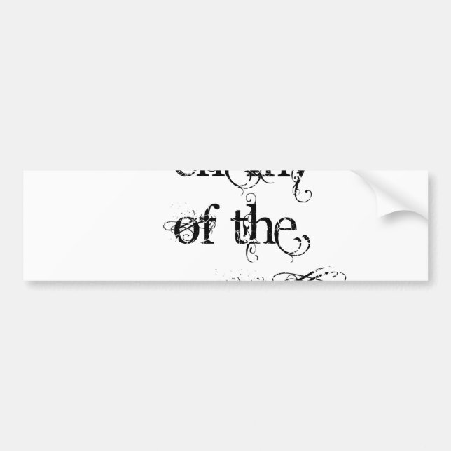 Enemy of the Groom Bumper Sticker (Front)