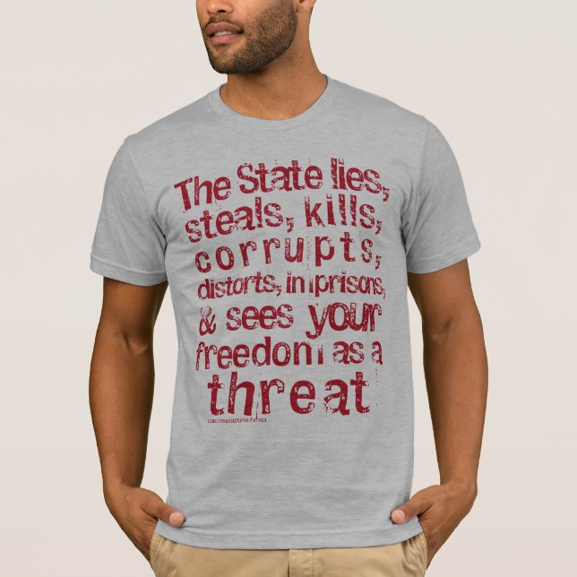 Enemy of the State T-Shirt (Front)