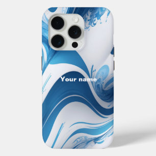 Energetic Blue for Sports Enthusiasts iPhone 15 Pro Case