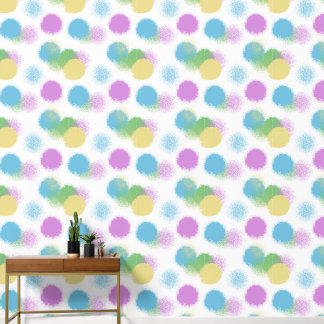 Energetic Candy Colour Abstract Wallpaper