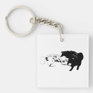 Energetic Duo, Everyday Tag Key Ring