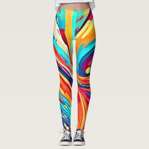 Energetic Harmony in Form Leggings