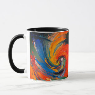 Energetic Spiral Swirl Mug
