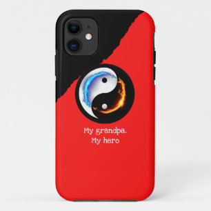 Energetic Yin Yang Symbol Case-Mate iPhone Case