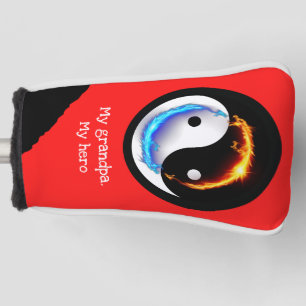 Energetic Yin Yang Symbol Golf Head Cover