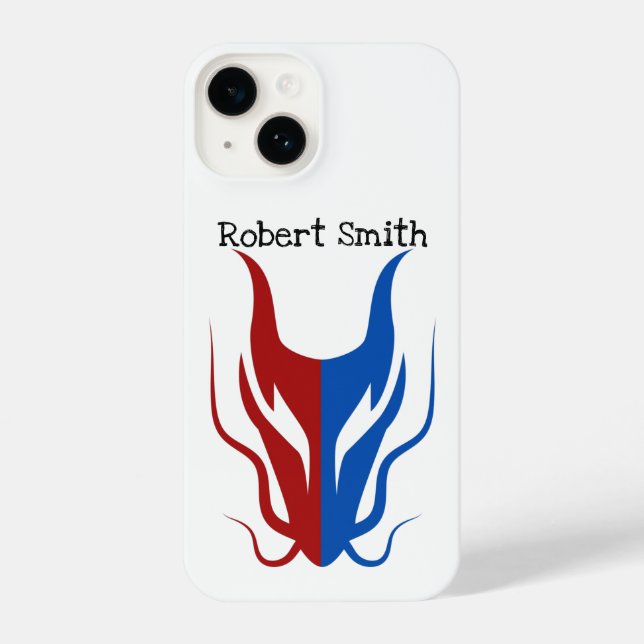 Energetic Yin Yang Symbol iPhone Case (Back)