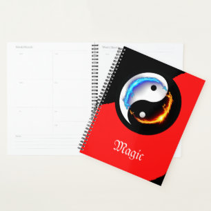Energetic Yin Yang Symbol Planner