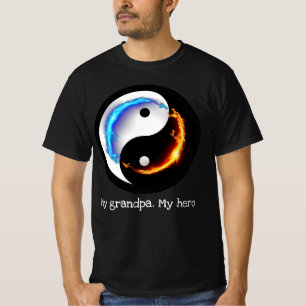 Energetic Yin Yang Symbol T-Shirt