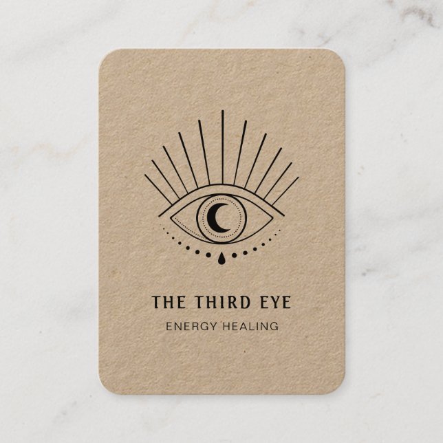 Energie Heiler Reiki Spiritual Business Card (Front)