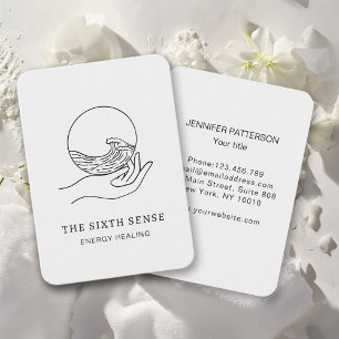 Energie Heiler Reiki Spiritual Business Card