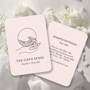Energie Heiler Reiki Spiritual Business Card