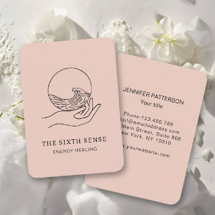 Energie Heiler Reiki Spiritual Business Card