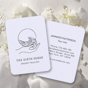 Energie Heiler Reiki Spiritual Business Card