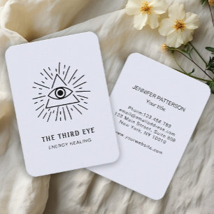 Energie Heiler Reiki Spiritual Business Card