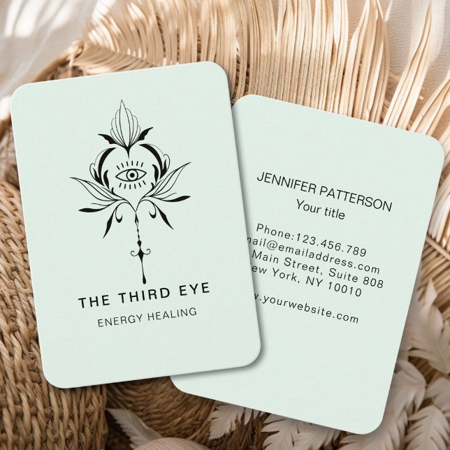Energie Heiler Reiki Spiritual Business Card (Energie Heiler Reiki Spiritual Business Card)