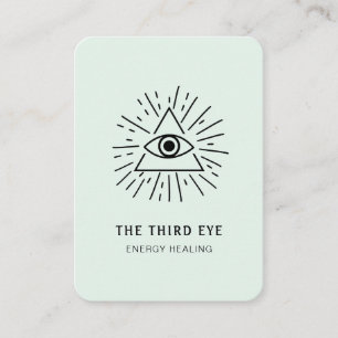 Energie Heiler Reiki Spiritual Business Card