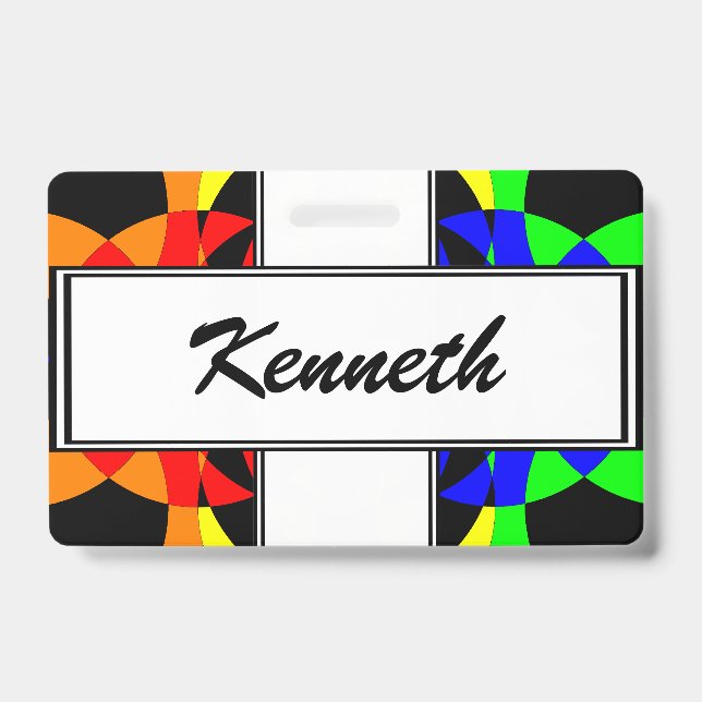 Energise by Kenneth Yoncich ID Badge (Front)