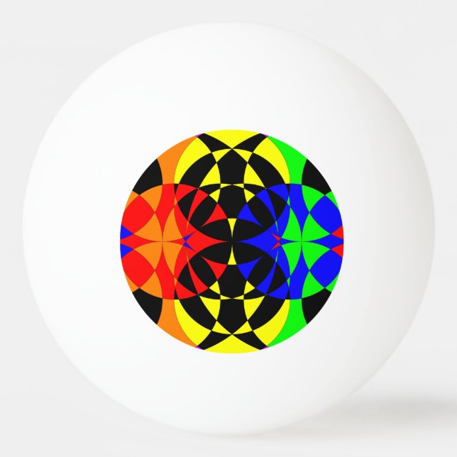 Energise by Kenneth Yoncich Ping Pong Ball (Front)