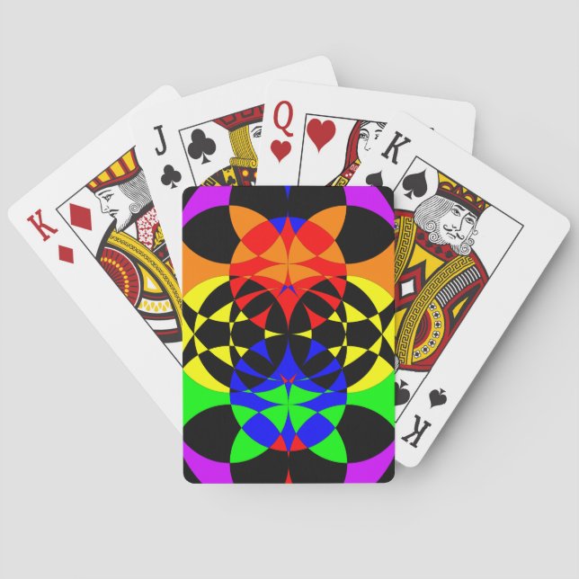 Energise by Kenneth Yoncich Playing Cards (Back)