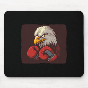Energise Your Look With This Eagle In Boxing Glove Mouse Pad