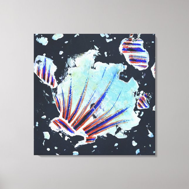 Energy code 03E24 - Universal Abstract Canvas Print (Front)