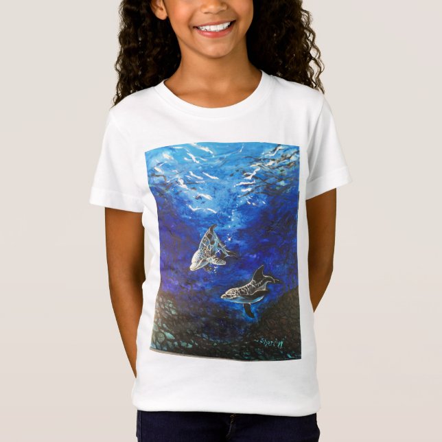 Energy Dolphin Kids T-shirt (Front)