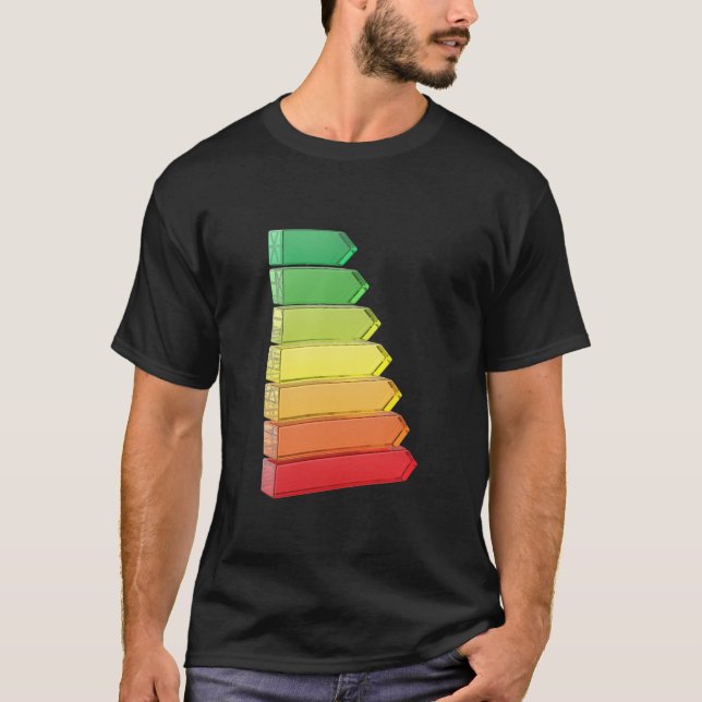 Energy efficiency chart T-Shirt (Front)