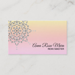 *~* Energy Healer Massage Reiki Meditation Yoga Business Card